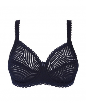 Soutien-gorge armatures bien-être ANTIGEL TRESSAGE GRAPHIC MARINE