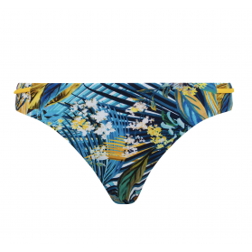 Slip de bain taille basse LISE CHARMEL EVASION JUNGLE AQUA