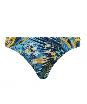 Slip de bain tailoe basse LISE CHARMEL EVASION JUNGLE AQUA