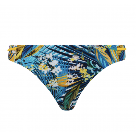 Slip de bain tailoe basse LISE CHARMEL EVASION JUNGLE AQUA