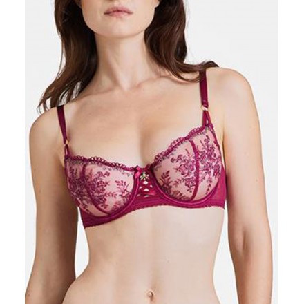 Soutien-gorge corbeille AUBADE TRESOR INFINI NIGHT PURPLE