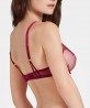 Soutien-gorge triangle armatures AUBADE TRESOR INFINI NIGHT PURPLE