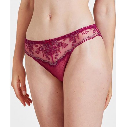 Slip italien AUBADE TRESOR INFINI NIGHT PURPLE