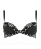 Soutien-gorge push-up LISE CHARMEL SPLENDEUR SOIE SPLENDEUR NOIR