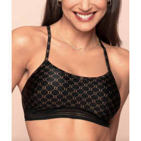 Soutien-gorge brassière ANTIGEL BIJOU DU JOUR NOIR BIJOU