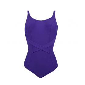 Maillot de bain une pièce armature ANTIGEL LA CHIQUISSIMA MER PURPLE