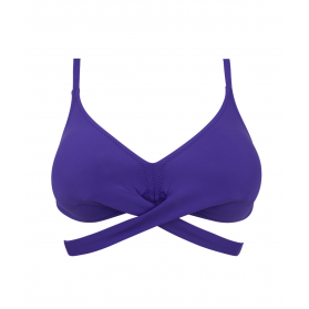 Haut de maillot de bain triangle mousse ANTIGEL LA CHIQUISSIMA MER PURPLE