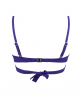 Haut de maillot de bain triangle mousse ANTIGEL LA CHIQUISSIMA MER PURPLE