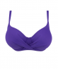 Haut de maillot de bain corbeille bonnet profond ANTIGEL LA CHIQUISSIMA MER PURPLE