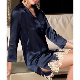 Chemise soie LISE CHARMEL SPLENDEUR SOIE SPLENDEUR MARINE