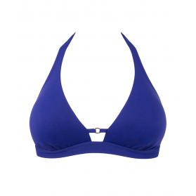 Haut de maillot de bain triangle sans armatures LISE CHARMEL BEAUTE PURE MER INDIGO