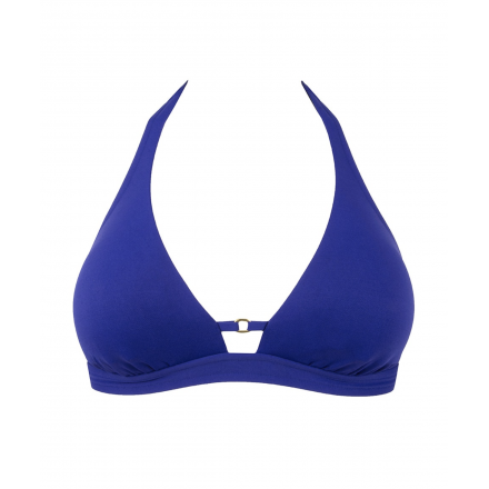 Haut de maillot de bain triangle sans armatures LISE CHARMEL BEAUTE PURE MER INDIGO