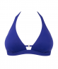 Haut de maillot de bain triangle sans armatures LISE CHARMEL BEAUTE PURE MER INDIGO