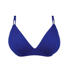 Haut de maillot de bain triangle armatures LISE CHARMEL BEAUTE PURE MER INDIGO