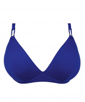 Haut de maillot de bain triangle armatures LISE CHARMEL BEAUTE PURE MER INDIGO