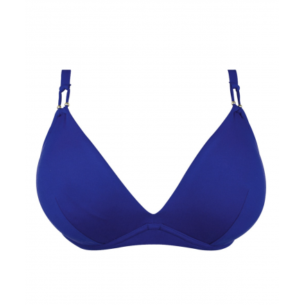 Haut de maillot de bain triangle armatures LISE CHARMEL BEAUTE PURE MER INDIGO