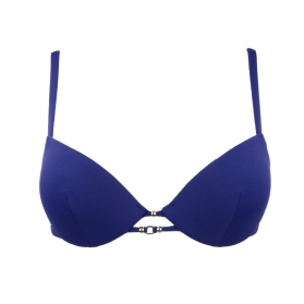 Haut de maillot de bain coque LISE CHARMEL BEAUTE PURE MER INDIGO