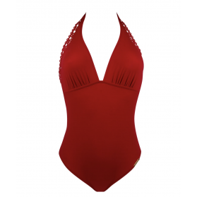 Maillot de bain nageur une pièce nageur séduction LISE CHARMEL AJOURAGE COUTURE TANGO COUTURE