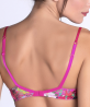 Soutien-gorge avec armatures LISE CHARMEL ENVOLLEE DE FLEURS ENVOLEE FUSHIA