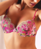 Soutien-gorge coque LISE CHARMEL ENVOLLEE DE FLEURS ENVOLEE FUSHIA