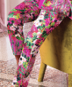 Pantalon soie LISE CHARMEL ENVOLLEE DE FLEURS ENVOLEE FUSHIA