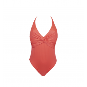 Maillot de bain une pièce nageur maintien ANTIGEL LA STARLETTE STAR CORAIL