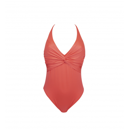 Maillot de bain une pièce nageur maintien ANTIGEL LA STARLETTE STAR CORAIL