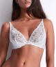 Soutien-gorge triangle armatures confort AUBADE MON BIJOU BLANC