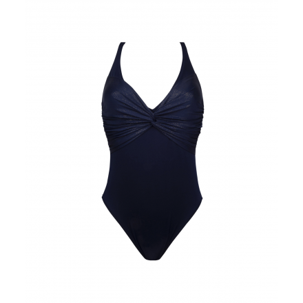 Maillot de bain une pièce nageur maintien ANTIGEL LA STARLETTE STAR BLEU