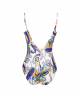 Maillot de bain une pièce armature LISE CHARMEL ODYSSEE CASHMER BLEU CASHMER