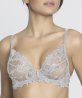 Soutien-gorge triangle glamour LISE CHARMEL DRESSING FLORAL DRESSING ARGENT