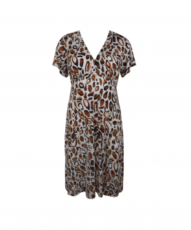 Robe de ville ANTIGEL LA MUSE FELINE BRUNE FELINE