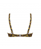 Haut de maillot de bain triangle armatures ANTIGEL LA MUSE AFRICA JAUNE AFRICA