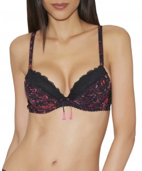 Soutien-gorge push-up AUBADE IDYLLE PARISIENNE GARDENIA