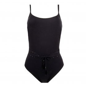 Maillot de bain une pièce nageur avec maintien LISE CHARMEL ELEGANCE CROISIERE NOIR