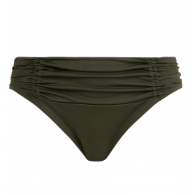 Slip de bain LISE CHARMEL SUBLIME DRAPE KAKI PIPING