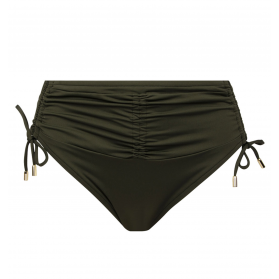 Slip de bain coulissant LISE CHARMEL SUBLIME DRAPE KAKI PIPING