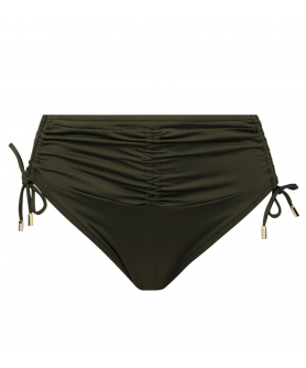 Slip de bain coulissant LISE CHARMEL SUBLIME DRAPE KAKI PIPING