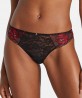 Slip italien AUBADE MELODIE D'ETE BLACK CHERRY