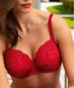 Soutien-gorge armatures bien-être LISE CHARMEL SPLENDEUR SOIE SPLENDEUR ROUGE