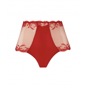 Shorty haut LISE CHARMEL SPLENDEUR SOIE SPLENDEUR ROUGE