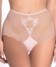 Culotte haute sexy LISE CHARMEL SUBLIME EN DENTELLE ROSE SUBLIME