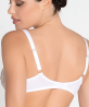 Soutien-gorge corbeille bonnet profond LISE CHARMEL ETE FRIVOLE BLANC