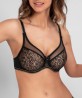 Soutien-gorge emboitant Allure - Noir