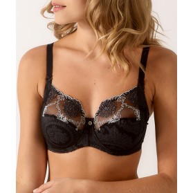 Soutien-gorge emboitant EMPREINTE LILLY ROSE NOIR