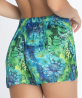 Short LISE CHARMEL GRACE AQUATIQUE FLORAL AQUA