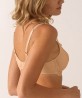 Soutien-gorge corbeille maille Thalia - Caramel