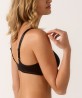 Soutien-gorge moulé classique avec armatures EMPREINTE MELODY NOIR