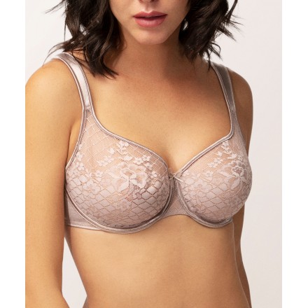 Soutien-gorge moulé Melody - Rose thé