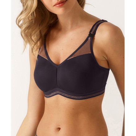 Soutien-gorge de sport Initiale - Gris intense